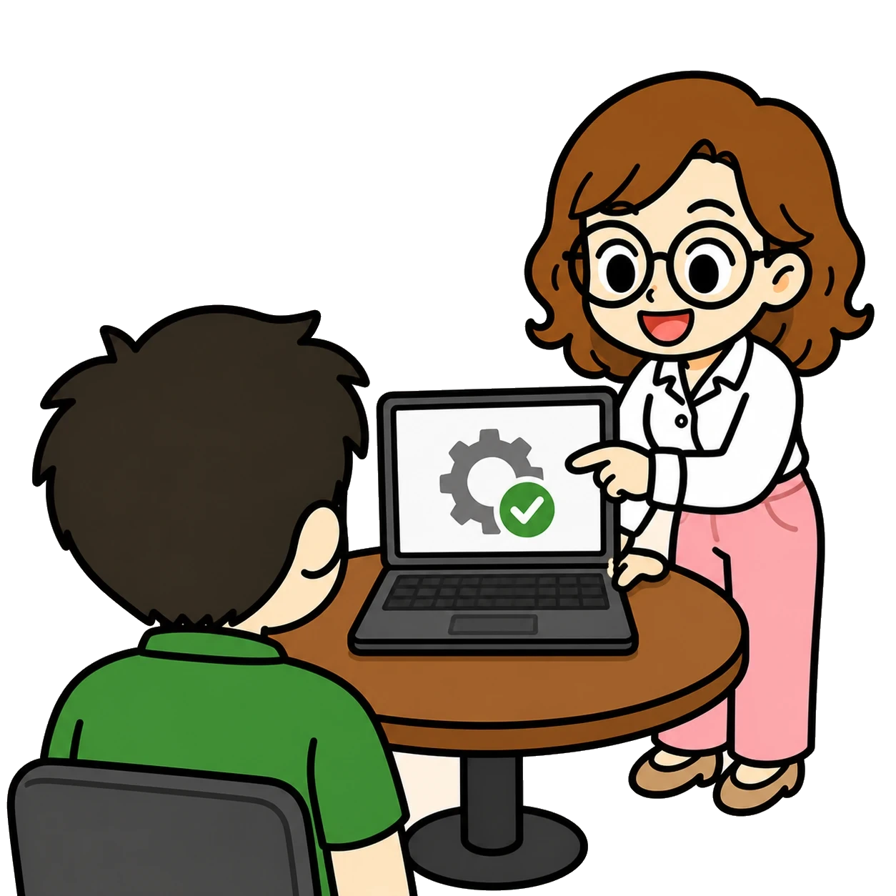 導入の日 の様子(1枚目)