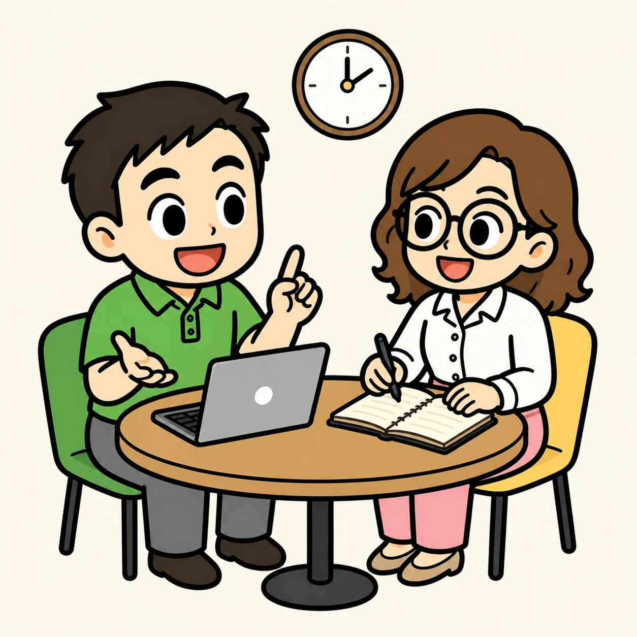 30分の相談 の様子(1枚目)